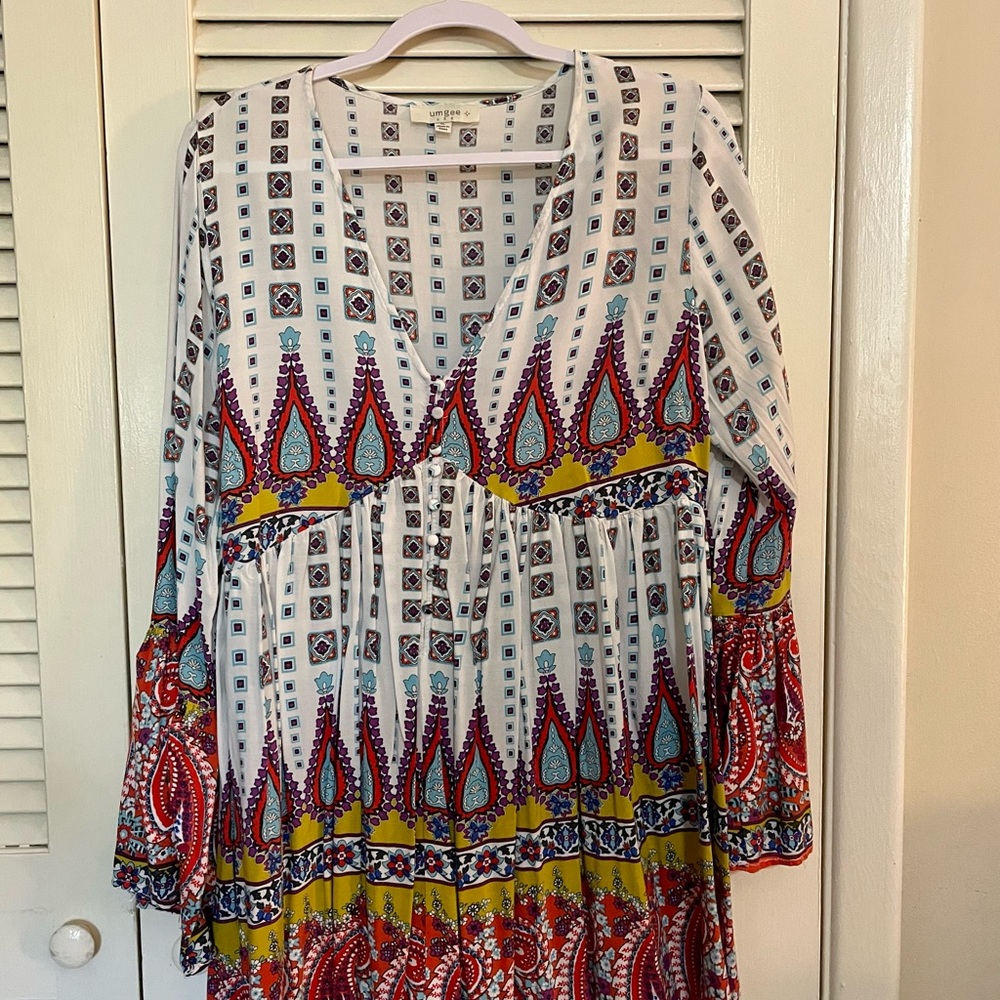 Umgee long sleeve dress